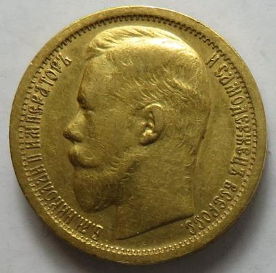 Nikolaus II. 1894-1917 GOLD - Coins and medals