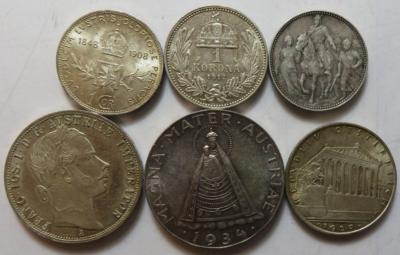 Österreich (ca. 65 Stk., davon ca. 18 AR) - Coins and medals