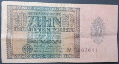 Papiergeld Deutsche Inflation(ca. 35 Stk.) - Monete e medaglie