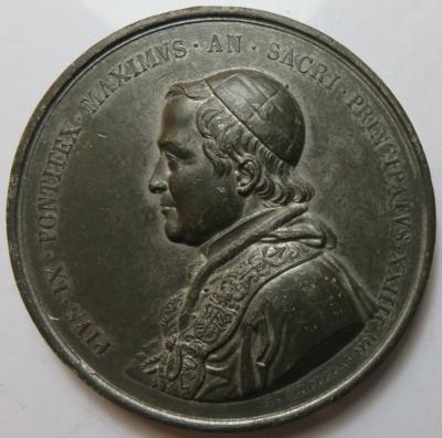 Pius IX. 1846-1878, ökumenisches Konzil 1869 - Mince a medaile