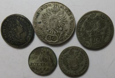 RDR/Österreich (ca. 37 Stk. auch einige AR) - Coins and medals