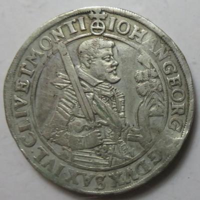Sachsen A. L., Johann Georg I.1615-1656 - Mince a medaile