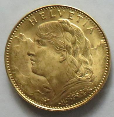 Schweiz GOLD - Monete e medaglie