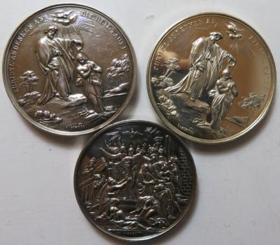 Taufe / Firmung (3 Stk. AR) - Coins and medals