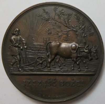 Verdienstmedaille der k. k. Landwirtschaftsgesellschaft in Krakau (Krakow) - Mince a medaile