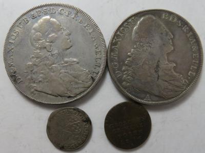 Altdeutschland (4 Stk., davon 3 AR) - Monete e medaglie