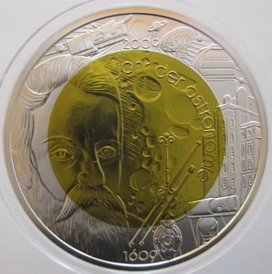 Bimetall Niobmünze Jahr der Astronomie - Münzen und Medaillen