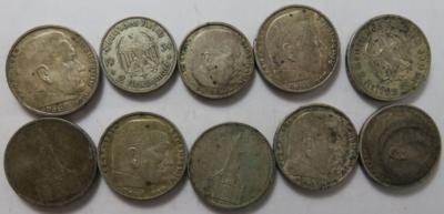 Deutsches Reich (10 Stk. AR) - Münzen und Medaillen