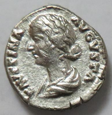 Faustina II., Gattin des Marcus Aurelius, gest. 176 - Mince a medaile