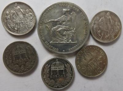 Franz Josef I. (ca. 29 Stk. AR) - Coins and medals
