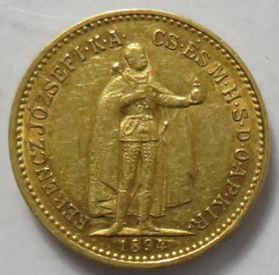 Franz Josef I. GOLD - Münzen und Medaillen