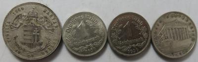 International (ca. 23 Stk., davon 11 AR) - Münzen und Medaillen