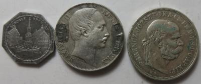 International (ca. 53 Stk., davon ca. 28 AR) - Coins and medals