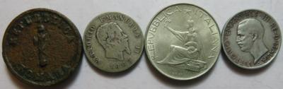 Italien/Alle Welt (ca. 42 Stk. viel AR) - Monete e medaglie