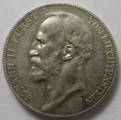 Liechtenstein Johann II. 1858-1929 - Mince a medaile