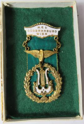 M. G. V. Südbahnbund Wien - Mince a medaile