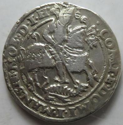 Mansfeld-Vorderortlinie Friedeburg, Peter-Ernst I., Bruno II., Gebhard VIII. und Johann-Georg IV. 1587-1601 - Mince a medaile