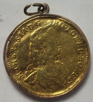 Maria Theresia 1740-1780 GOLD - Monete e medaglie