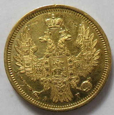 Nikolaus I. 1825-1855 GOLD - Coins and medals