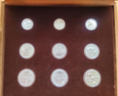 Olympische Spiele Athen 1992 (9 AR) - Coins and medals