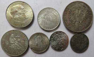 Österreich (7 Stk. AR) - Münzen und Medaillen