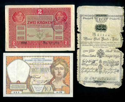 Papiergeld international (ca.88 Stk.) - Mince a medaile