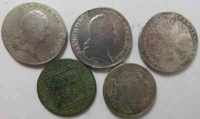 RDR / Österreich (5 Stk., davon 4 AR) - Coins and medals
