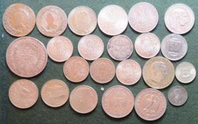 RDR/Österreich (ca. 23 Stk. meist AR) - Coins and medals