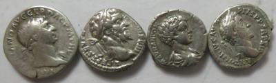 Römische Kaiserzeit (ca. 19 Stk., davon ca. 13 AR) - Münzen und Medaillen