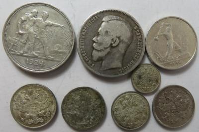 Russland (ca. 19 Stk. AR) - Münzen und Medaillen