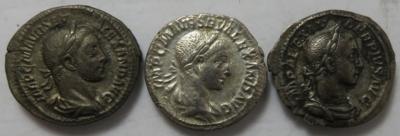 Severus Alexander 222-235 (3 Stk. AR) - Coins and medals