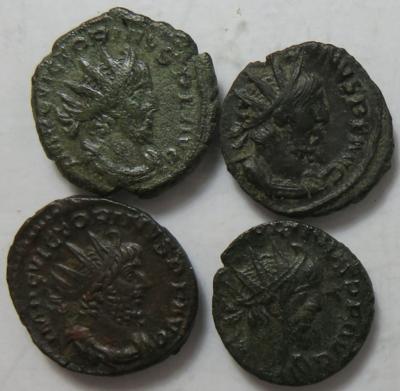Victorinus 268-270 (4 Stk. AE) - Mince a medaile