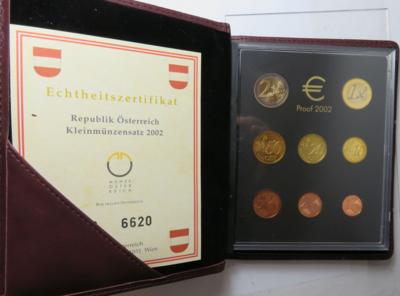 2. Republik- Polierte Kursmünzensätze (14 Stk.) - Mince a medaile