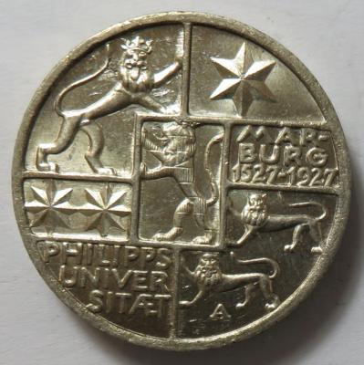 400 Jahre PhilippsUniversität Marburg - Coins and medals