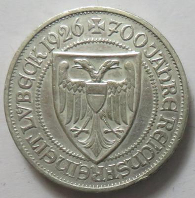 700 Jahre Reichsfreiheit Lübeck - Coins and medals