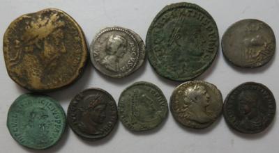 Antike (9 Stk., davon 3 AR) - Monete e medaglie