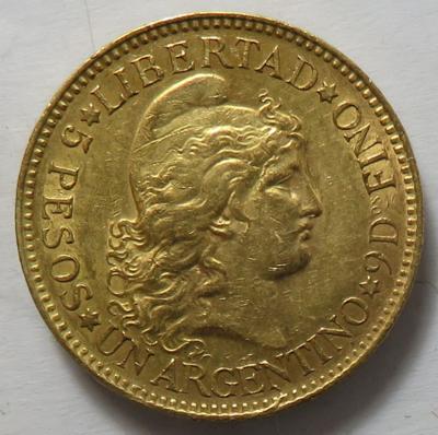 Argentinien GOLD - Münzen und Medaillen