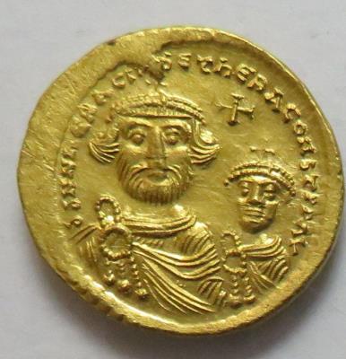 Byzanz, Heraclius 610-641 GOLD - Coins and medals