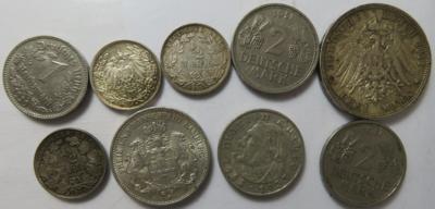 Deutschland (ca. 35 Stk., davon 12 AR) - Mince a medaile