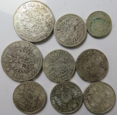 Franz Josef I. (12 Stk. AR) - Münzen und Medaillen