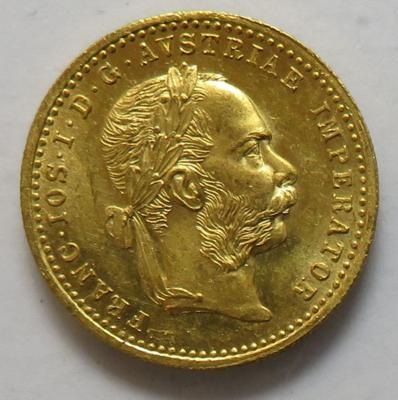 Franz Josef I. 1848-1916 GOLD - Mince a medaile