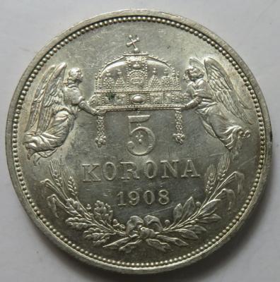 Franz Josef I. (ca. 63 Stk., davo ca. 50 AR) - Coins and medals