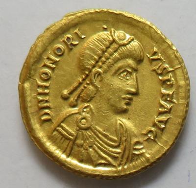 Honorius 395-423 GOLD - Coins and medals