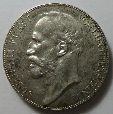 Liechtenstein, Johann II. 1858-1929 - Mince a medaile