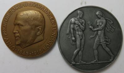 Medaillen (ca. 24 Stk., davon 11 AR) - Coins and medals