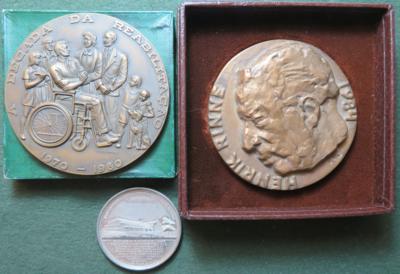 Medaillen international (ca. 13 Stk. AE / MET) - Monete e medaglie