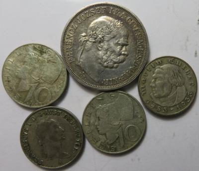 Österreich / Deutschland (ca.40 Stk., davon ca. 36 AR) - Münzen und Medaillen