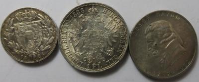 Österreich und International (ca. 13 Stk. AR) - Münzen und Medaillen