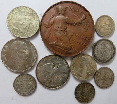 Osteuropa (ca. 72 Stk. auch einige AR) - Münzen und Medaillen