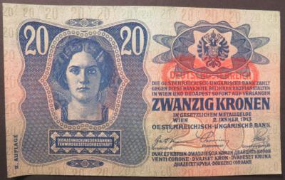 Papiergeld Österreich (ca. 123 Stk.) - Münzen und Medaillen